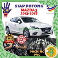 MAZDA 3 Tinted UV 4 Pintu Siap Potong / Mazda 3 Tinted UV 4 Door Precut / Tinted Kereta / Car Tinted