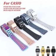 Stainless Steel Band for F91W F84 F105 F108 A158 A168 AE1200 AE1300 B650 AQ230 AE500W Classic Small 