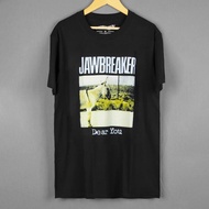 Kemeja-T Jawbreaker Dear You Alternatif Rock Punk Fugazi Jet ke Brazil Pakaian Lelaki Baju Tee Lelak