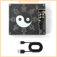 7.83Hz Ultra-Low Frequency Sound Generator USB 5V Powered Yoga Relax Sound Generator Acrylic for Sle