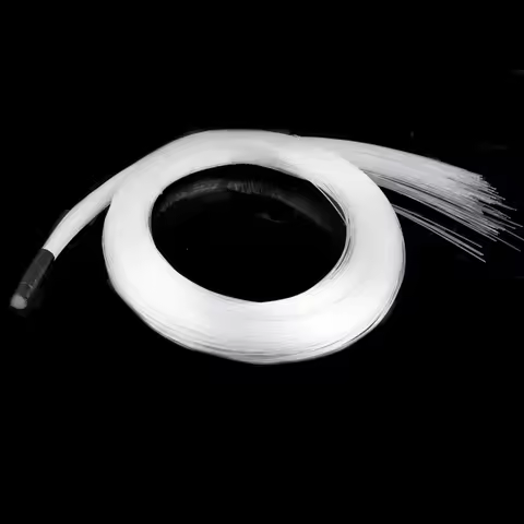 100pcs 0.5mm 2m 3m 4m 5m 10m pmma end glow fiber cable bundle for star home cinema car headliner