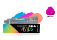 Pravana Chromasilk Vivids Neon hair color creme 90ml - Neon Pink สีเคลือบชนิดปราศจากแอมโมเนียมีเม็ดส