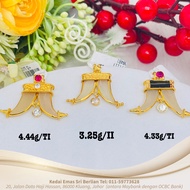 916 (22k) Gold Indian Pendant