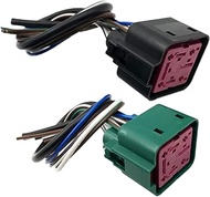 ALLMOST SET 2 FOR 6.0 6.4 7.3 Powerstroke Diesel Glow Plug Control Module GPCM Pigtail Connector 4C3