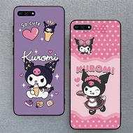 Huawei Y6 2018 Lovely Cartoon Kuromi Case Phone Casing Protective Cover
