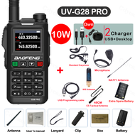 วิทยุสื่อสารสองทาง RGHYT Baofeng UV-G28โปรวอล์คกี้ทอล์คกี้สองย่านความถี่136-174 400-520เมกะเฮิรตซ์ U