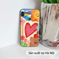 Painting On The Wall Tempered Glass Case RedMi Note7, 8 Pro,9S,Note 10 5G,10 Pro,Note 11 4G,11 Pro Premium Glass Case