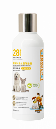 GERMAGIC PET - 寵物28日抗菌沐浴露-木質花香味 (200mL)