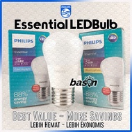 PHILIPS Essential LEDBulb 3W E27 P45 - Economical LED Bulb E27 LED Bulb