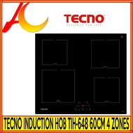 TECNO TIH648 INDUCTION HOB TIH-648 60CM 4 ZONES 6400W ELECTRONIC TOUCH CONTROL (TIH-648)