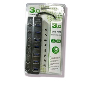 Hub USB 3.0 7 Port 7 Switch additional usb 7 holes