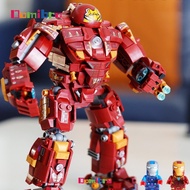 Marvel Toy Stacking Blocks 586Pcs Armor Anti-Hulk Iron Man Boys Toys