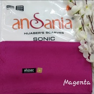 kerudung hijab / jilbab segi empat nur SHINAR GLAMOUR glitter glowing lasser cut ansania dan azara o