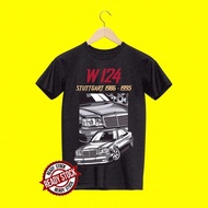Mercedes Benz W124 Baju Tshirt Microfiber