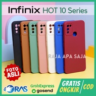 Soft Case INFINIX Hot 10 10S Play Kesing Silikon Kondom Infinik Hot10