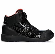 【💥日本直送】Asics ウィンジョブ® CP120 UTSUROI 3E寬度 亮面蛇紋圖案 高筒安全鞋