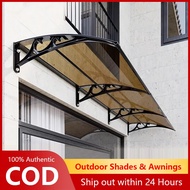 Heavy-duty Aluminum alloy Holder Mute Canopy Sturdy Outdoor Sun Shelter Awning Front Door Windows ba
