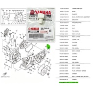 5LW-E5363-00 YAMAHA 100% ORIGINAL NVX155 V1-V3 / NMAX155 V1-V3 / XMAX250 V1-V3 / XMAX300 V1-V3 GEAR 