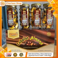 Bonibol Dking Almond Chocolate Dking Chocolate Almond Chocolate per box contains 4 Jars Dking Specia