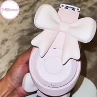 Trillionca Silicone Bow Headphone Accessory, 2 Pa 3D Bows Decor For Headphones, Cute Earphone Decora