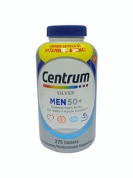 銀善存綜合維他命 男士50+ 275粒 （平行進口）新舊版隨機發貨 4262   EXP:02/2027 &*