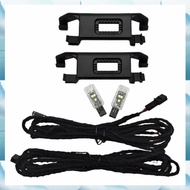 [W F S B] Holder for Rear LED Footwell Light Cable Wiring Harness Bracket Lamp   ID. 4 Tayron Talago