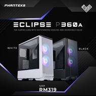 # Phanteks Eclipse P360A Series Mid Tower DRGB T.G Case # [BLACK/WHITE]