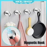 Magnetic Hook Heavy Duty Stainless Steel Hooks Wall Hanger Hook Strong Magnet Cangkuk