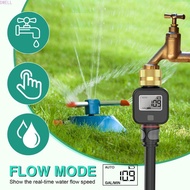 DWELL Digital Water Flow Meter, IPX5 Waterproof Accurate Water Consumption Test Meter, Measure Brass