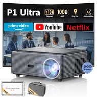 Projector 8k  commercial use Projector Business Office Meeting Full HD Fintex Max P1 Ultra 1000ANSI 
