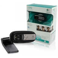 Webcam C170 – 5MP USB 2.0 Plug & Play with Built-in Microphone, 30fps Video Calls