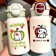 保温杯高级感ins新款颜值316不锈钢大容量学生可爱儿童不撞款水杯