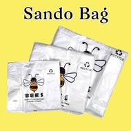 Honey Bee Sando Bag/plastic Bag  Mini/tiny/medium/large