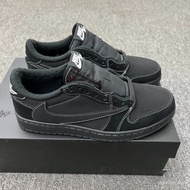 Travis Scott x  1 Air style1 AJ style1 Low OG Black/Phantom barb 4.0 men shoes women shoes sneakers 