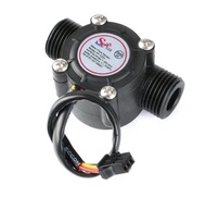 Water Flow Sensor 1-30L/min แรงดัน 1.75MPa สำหรับท่อ 1/2" (YF-S201B/YF-S201) flow meter flowmeter