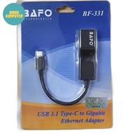 USB 3.1 Type C to Gigabit Lan BAFO BF-331