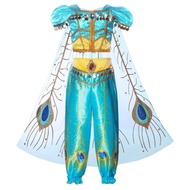 COCO Princess Dress Jasmine For Girls Fashion Fancy Halloween Party Set Model A108 Princess Costume