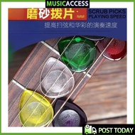 Gitar Rekaan Pick Jazz / Pick Gitar Alice Stubby 3.0mm 2.0mm 1.0mm Tebal untuk Bass Akustik