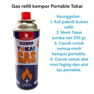 Gas Butane isi ulang korek 235 gr M2000 Refill korek api gas 235 gram Gas Kompor Portable Tokai Jumb