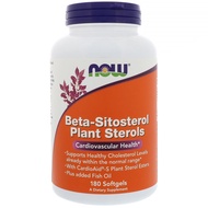 ✅READY STOCK✅ Now Foods, Beta-Sitosterol Plant Sterols, 180 Softgels