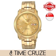 [Time Cruze] Seiko 5 SNKL86  Automatic 21 Jewels Gold Tone Stainless Steel Men's Watch SNKL86K1 SNKL86K