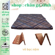 Vỏ bọc đệm 3 tấm ze Valire đủ size nhiều màu vỏ bọc nệm bảo vệ nệm gấp 3