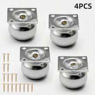 4/8pcs Metal Furniture Legs, Hot-Selling Tubular Iron Sofa Support Legs, Modern Sofa Legs (1.26 Inch