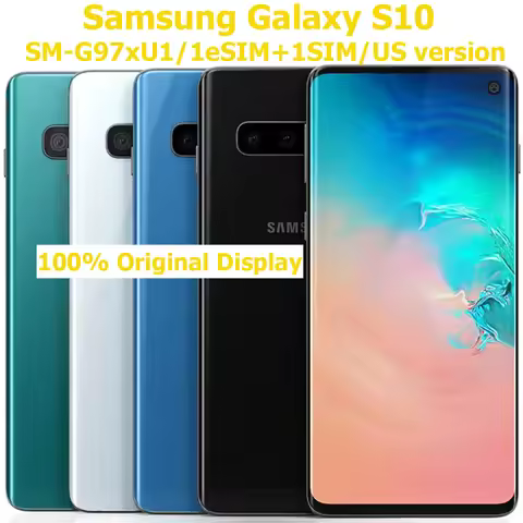 Samsung Galaxy S10 Smart Android Phone 6.1-inch 3040*1440 Curved Screen US Version Fingerprint Unloc