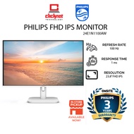 PHILIPS 24E1N1100AW 23.8" FHD IPS 100Hz MONITOR- WHITE