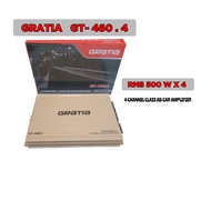 เพาเวอร์แอมป์  GRATIA GT-460.4 เครื่องขยายเสียง เครื่องเสียงรถยนต์