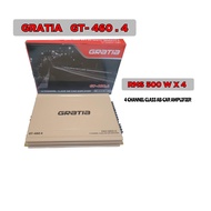 เพาเวอร์แอมป์ GRATIA GT-460.4 เครื่องขยายเสียง เครื่องเสียงรถยนต์