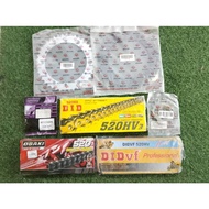 Sprocket Set 520 YAMAHA SR400