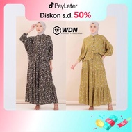 Olivia One Set Setelan Rok Betwing Rayon diamond Muat Size Jumbo By WDN Fashion