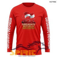 T-SHIRT AUGUST 17, 2025, INDONESIAN INDEPENDENCE T-SHIRT, 80TH INDONESIAN INDEPENDENCE T-SHIRT, LONG